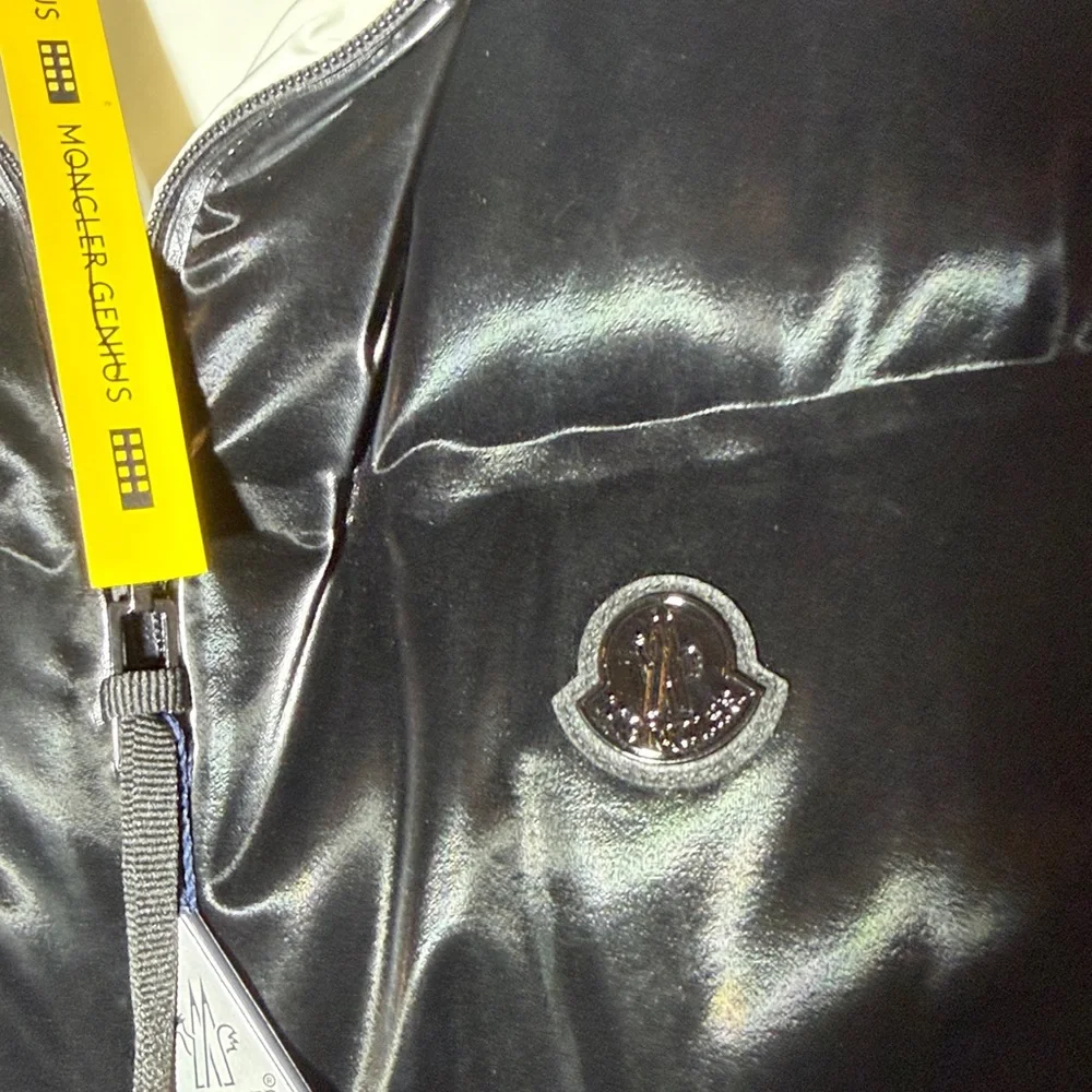 MONCLER x ASAP ROCKY Black Sz 3 Polyamide Men's Coat Don’t be Dumb New w defect